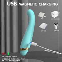S-HANDE Dreifarbiger Multi-Speed Silikon G-Punkt Vibrator Nippel Klitoris Stimulation USB Wiederaufladbar