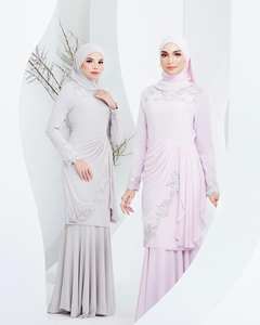 عباءة إسلامية بالجملة موديل 2026 فستان مطبوع مطوي رايا باجو كورونج رايا كيبايا - Product Image 2