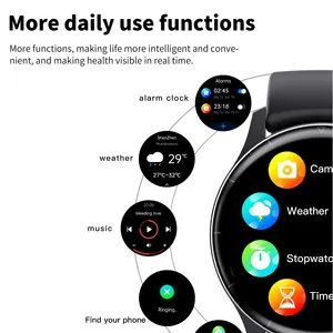 Phone Waterproof Custom Logo Metal Call Women Circle Sport Stainless Steel Full Screen Calling Original 2023 2024 Smart Watches