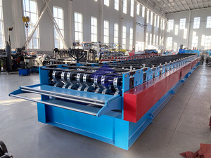 La mayoría de las opciones de China, rollo de cubierta de piso de 915mm de ancho efectivo, máquina formadora de cubierta de techo, rodamiento de Motor de calidad de alimentación de 1200mm - Product Image 3