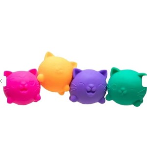 Juego de Juguetes de Plástico para Dedos con Diseño de Gato Adorable, para Niños de 3 Años en Adelante, Importado - Product Image 4