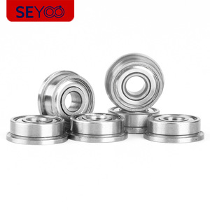 Rodamiento de Brida SeYoo 5x16x5mm de Acero Inoxidable ZZ Sellado, Rodamiento de Bolas de Ranura Profunda para Instrumentos de Precisión - Product Image 1