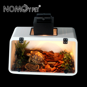 Venta caliente de plástico reptil tortuga de caja <span class=keywords><strong>casa</strong></span> <span class=keywords><strong>jaula</strong></span> para <span class=keywords><strong>Hamster</strong></span>, con la ventana de acrílico - Product Image 6