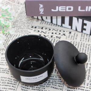 LANGXU Bocal à bonbons Verrerie Résistant à l'humidité Voyage Camping Alimentaire Boîte à thé Clip Chocolat Pommes de terre <span class=keywords><strong>Sucrier</strong></span> <span class=keywords><strong>avec</strong></span> couvercle en verre - Product Image 2