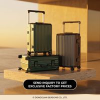 Maleta Premium con Marco de Aluminio 100% Puro, Asa Ancha Tipo Trolley, Protector de Esquinas Metálico, Bolsa de Viaje Personalizada