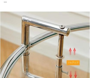 Table d'appoint en métal traditionnelle moderne et durable Structure solide Résistant aux rayures Construction légère Look élégant pour le salon - Product Image 6