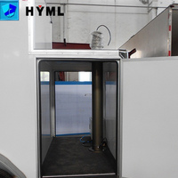 Mât d'éclairage télescopique HYML avec câble intégré, finition thermolaquée, capacité de charge de 200 kg, pour les sites sportifs
