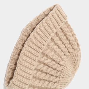 Gorro de Punto Jacquard Trenzado Vintage, Otoño-Invierno 2025, Gorro de Pescador de Corona Corta para Hombre, Estilo Urbano - Product Image 6