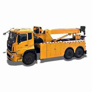 Tout nouveau camion diesel de naufrageur de rotateur de remorquage de véhicule de récupération de route de 20ton 6x4 à vendre - Product Image 1