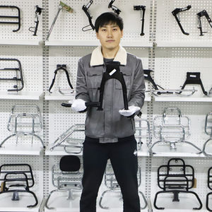 H2 Center Mount Motocicleta Kickstand Scooter <span class=keywords><strong>Motor</strong></span> Bike Parking Stand Kick Stand - Product Image 5