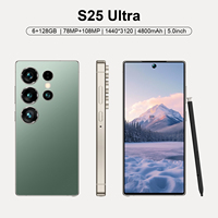 2025 Original S25 Mini Téléphone S25 Mini 5g Smartphone Nouvelle Arrivée 4 Pouces 6GB + 128GB Téléphone Débloqué Téléphones Mobiles Android