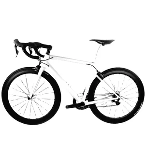 Bicicletta piena del carbonio che corre con Shimano 7.5 R7000 bici da corsa del carbonio della bici della strada della corsa della bici 700C della bici della strada del carbonio 105Kg
