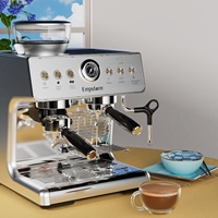 Machine à café expresso manuelle italienne 20 bars avec pompe, pour la maison, les hôtels, les voitures - Source d'alimentation électrique
