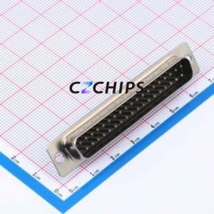 DS1033-37MBNSiSS D-Sub/VGA Connector Through hole Component (THT) Connector Standard D-Sub Male 37P Solder Wire Type - Product Image 1