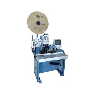Semi auto Sheathed cable <b>wire</b> <b>stripper</b> crimping machine multi-core cable peeling and crimper machine - Product Image 3