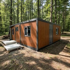 Mini-maison préfabriquée extensible de 20 pieds ou 40 pieds |   Maison conteneur de luxe modulaire pour hôtel de villégiature <span class=keywords><strong>en</strong></span> plein air - Product Image 3