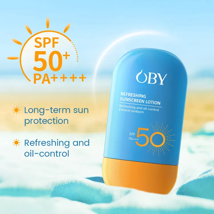 קרם הגנה OBY OEM לילדים קרם הגנה מותג פרטי spf 50 קרם הגנה קרם לחות קרם לחות עם קרם הגנה spf 50