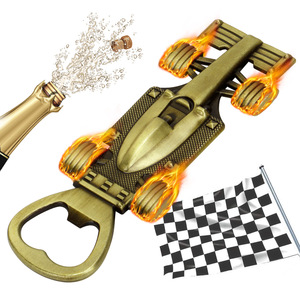 Ouvre-bouteille de voiture de course de nouveauté cadeau parfait <span class=keywords><strong>pour</strong></span> les hommes et les femmes <span class=keywords><strong>pour</strong></span> l'<span class=keywords><strong>anniversaire</strong></span> du Nouvel An ou Noël - Product Image 1
