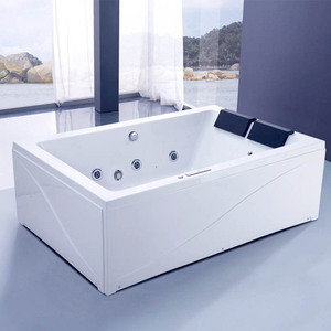 Bain à remous intérieur à jets <span class=keywords><strong>SPA</strong></span> pour <span class=keywords><strong>couple</strong></span>, baignoire 1,80 m, deux personnes, acrylique, <span class=keywords><strong>massage</strong></span> à air pour 2 personnes, garantie 5 ans, 5 ans - Product Image 3