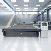 Machine de découpe de panneaux rigides avec caméra CCD, traceur de découpe vertical, machine de découpe numérique CNC