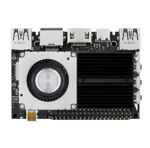 Khadas VIM4 SBC: 암로직 A311D2 싱글 보드 컴퓨터 mit die 말리 G52 MP8(8EE) GPU | 8GB + 32GB