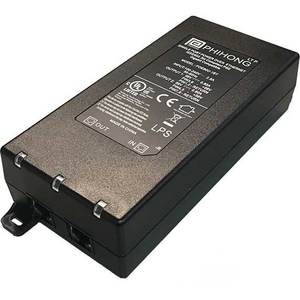 Phihong <b>Poe</b> Midspan <b>Injector</b> 90W 1 Port 100-240V Ac Desktop Mount Power Over Ethernet - Product Image 1