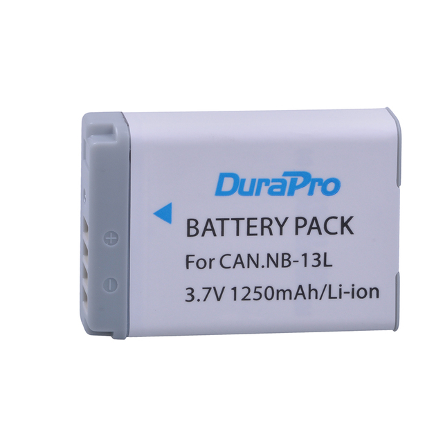 NB-13L 13L 1250mAh Battery for Canon PowerShot G5X G7X G9X G7 X Mark II G9X Mark II SX620 HS SX720 HS SX730 HS Camera