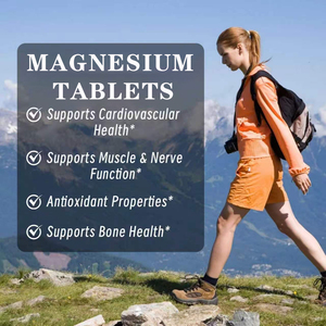 Tabletas de Magnesio 500mg OEM para Soporte Corporal Completo, Tabletas de Óxido de Magnesio para Deporte y Fitness en Celulosa Vegetal - Product Image 5