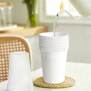 แก้วกระดาษคุณภาพสูงสำหรับกาแฟ ชานม และเครื่องดื่มอื่นๆ แบบใช้แล้วทิ้ง  รับผลิตแก้วกระดาษขนาด 8 ออนซ์ พร้อมสกรีนโลโก้ตามสั่ง - Product Image 1