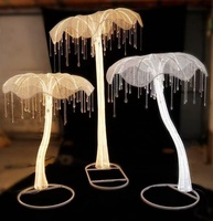 Lampes de Couloir LED en Métal Doré M528 - Style Chinois Élégant et Romantique pour la Décoration de Mariages et d'Événements