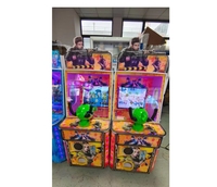 Machine d'amusement d'arcade de loterie mondiale de dinosaure de tir de boule unique de jeu à jetons pour le projet de loi FEC accepté