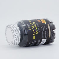 Gummies véganes d'huile de graines de cumin noir en gros sous marque privée OEM pour la minceur, la santé des cheveux et de la peau
