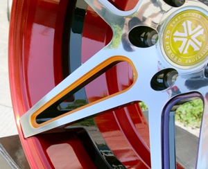 Llantas personalizadas con cepillo rojo caramelo, ruedas forjadas, nuevo tipo, <span class=keywords><strong>2020</strong></span> - Product Image 3