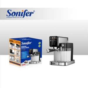 <span class=keywords><strong>Sonifer</strong></span> SF-3605 Máy pha cà phê 20bar áp lực màn hình cảm ứng sữa bọt hệ thống bể có thể tháo rời 1350W - Product Image 2