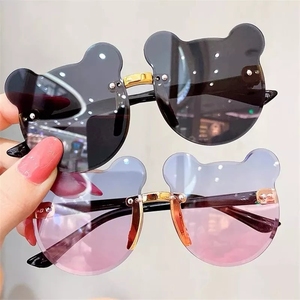 Gafas de sol para niños y niñas, lentes de sol de moda con <span class=keywords><strong>ojos</strong></span> de gato, bonitos juguetes de <span class=keywords><strong>dibujos</strong></span> <span class=keywords><strong>animados</strong></span>, 2022 - Product Image 3