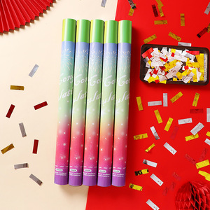Colorato 60cm coriandoli cannone Popper coriandoli Shooter Party Popper per celebrazione laurea di <span class=keywords><strong>compleanno</strong></span> festa di capodanno - Product Image 1