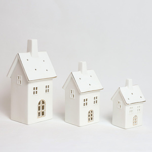 Factory Hot-Sale <strong>Christmas</strong> <strong>Village</strong> Animated <strong>House</strong> LED Lights Luxury Ceramic Table <strong>Decor</strong> - Product Image 4