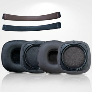 Almohadillas de cuero más suaves de repuesto para auriculares Marshall Major V, cojín de espuma de rebote lento, durabilidad extra - Product Image 1