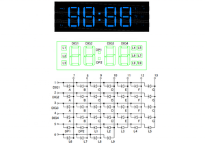新设计其他0.83英寸白色7段灯条标牌-使用寿命长的数字模块电子元件 - Product Image 3