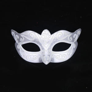 งานคาร์นิวัลฮาโลวีน ปาร์ตี้สวมหน้ากาก-หน้ากากครึ่งหน้าแบบยางลาเท็กซ์ลายแมวสยองขวัญแต่งหน้าเซ็กซี่ - Product Image 1