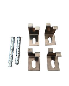 Высококачественные кронштейны из нержавеющей стали для мрамора (верхние и нижние), компоненты для крепления камня - Product Image 4