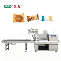 Hoge snelheid automatische horizontale reciprocerende verpakkingsmachine voor cake, brood en voedselverpakkingen
