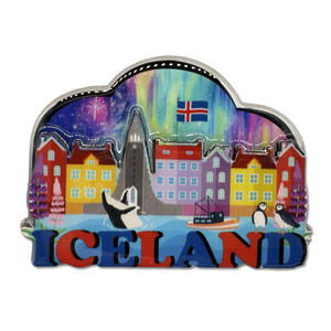 Imán de Resina Sueco de Diseño Personalizado de Fábrica, Recuerdo de Estocolmo, <span class=keywords><strong>Suecia</strong></span>, Imán para Refrigerador - Product Image 2