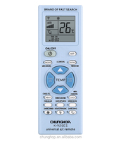 Télécommande universelle pour climatiseur K-920ES, vente en gros, code fixe automatique, matériau plastique, fonction de recherche rapide