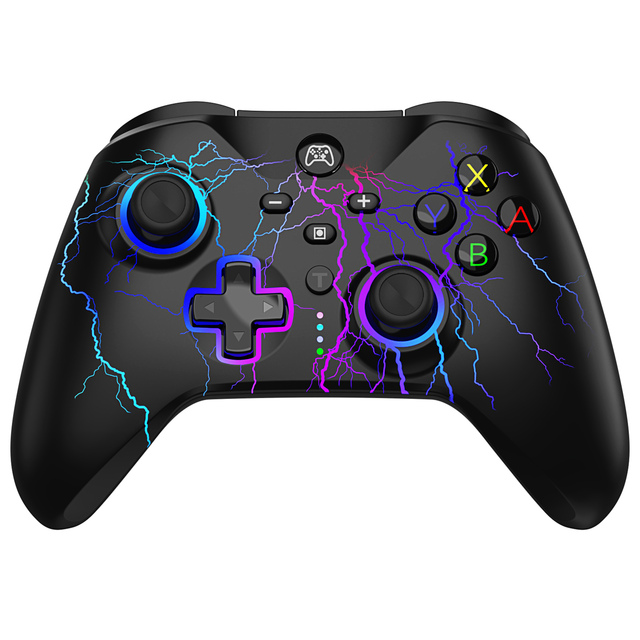 Factory RGB N-Switch Game Flaring BT Controller With Back Buttons