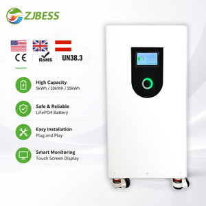 แบตเตอรี่ลิเธียมแนวตั้ง 51.2V 300Ah 15kWh เกรด A พร้อมระบบจัดการแบตเตอรี่อัจฉริยะ (BMS) สำหรับระบบสำรองไฟบ้านแบบออฟกริดพลังงานแสงอาทิตย์ 51.2V300Ah ออฟกริด - Product Image 1