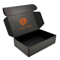 Muestra Gratuita, Caja de Cartón Plegable Ecológica para Avión, Impresión de Logotipo Personalizado, Cartón Resistente para Productos a Granel