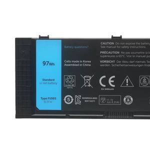 FV993 FVWT4 FYTVN GP45C GXMW9 H1MNH batterie d'ordinateur portable d'origine pour <span class=keywords><strong>Dell</strong></span> Precision M6700 <span class=keywords><strong>M6800</strong></span> M4800 M4600 M4700 M6600 Rechargeable - Product Image 2