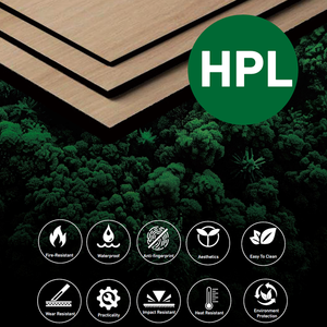 بريكلي في الهواء الطلق العزل الزخرفية حريق المدمجة HPL مجلس الحائط - Product Image 5