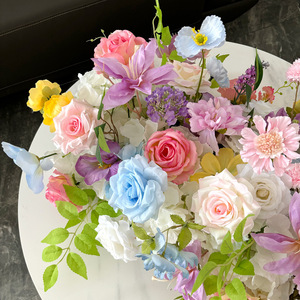 All'ingrosso fiori rosa <span class=keywords><strong>di</strong></span> seta <span class=keywords><strong>di</strong></span> alta qualità corridori floreale corridoio fila <span class=keywords><strong>di</strong></span> nozze decorazione artificiale arco <span class=keywords><strong>di</strong></span> nozze <span class=keywords><strong>fiore</strong></span> - Product Image 4